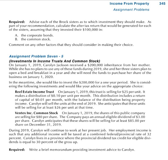 Before the end of March, 2018, both units were rented. The tenants