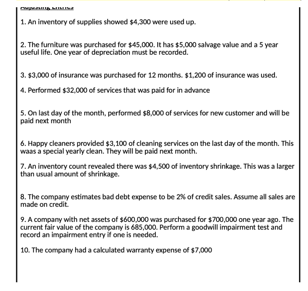 amount on the adjusted trial balance? 2) What is the total stockholders'