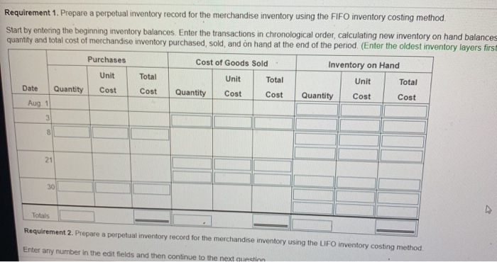 45units cost @24 each ANSWER ASAP!!! THANK YOU!!! Units Unit Cost Unit