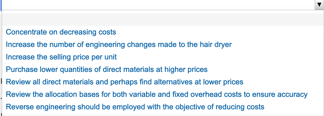 manufacturer have collected the following information: (Click the icon to view the