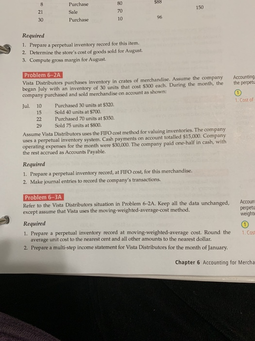 system, began 2017 with 6,000 units of U inventory that cost a