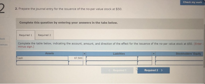 value it asks to complete the table indicating the amount , account,