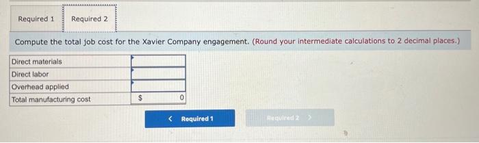 places.) Tech Solutions is a consulting firm that uses a job-order costing