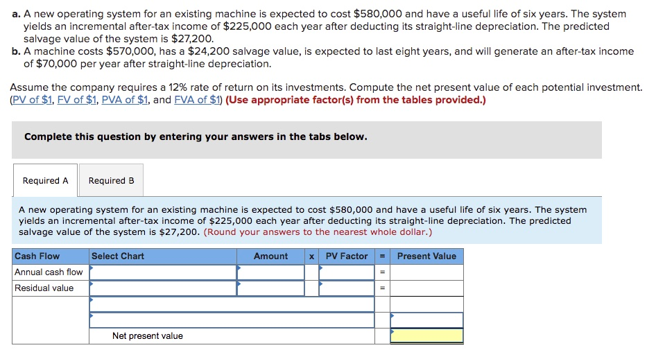 Managerial Accounting. a. A new operating system for an existing machine is
