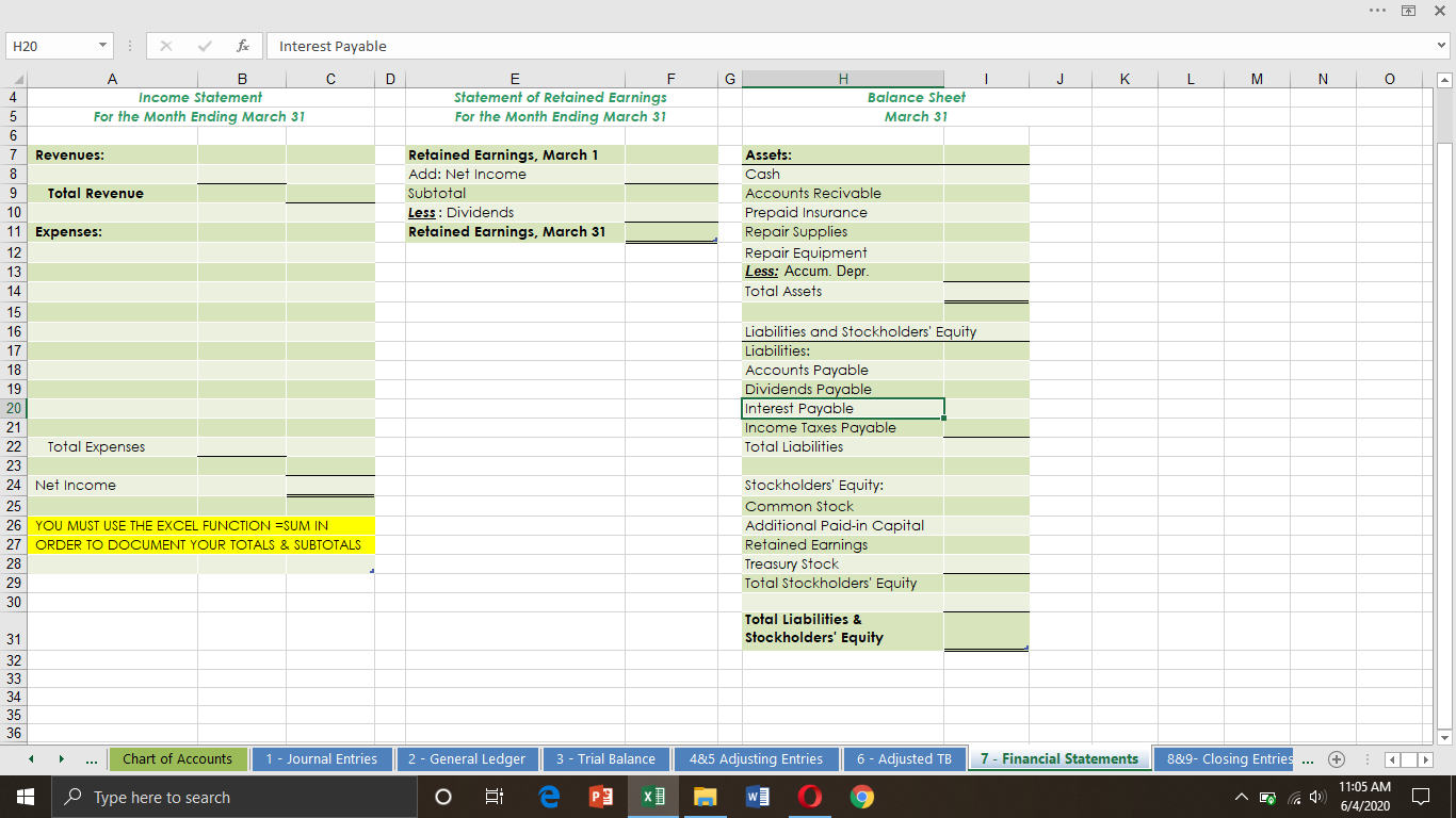 account. 6 March 2 Paid the premium on a 2-year insurance policy,