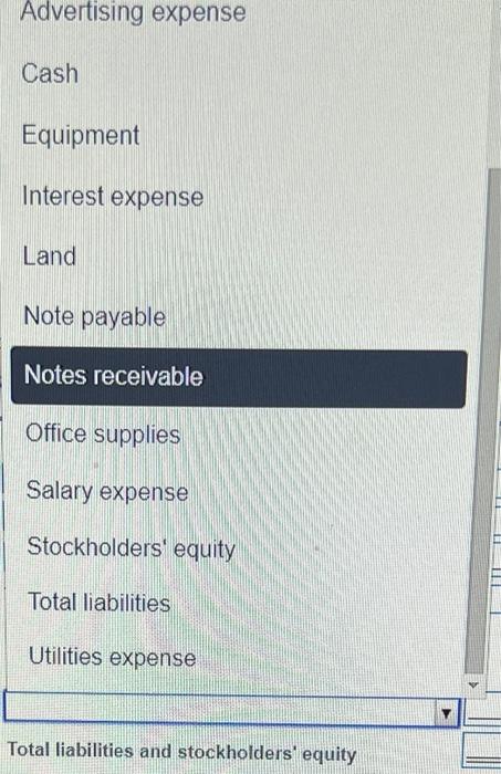 accounts appiar? The eccounts that ase not on the balunce sheet are: