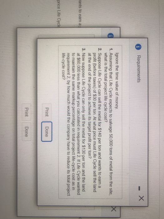 Months 1-24 Months 1-27 Metal extraction and processing Rent on temporary buildings