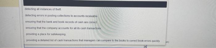 of book error Deposits in transit Outstanding checks: 3113 3114 3115 3116