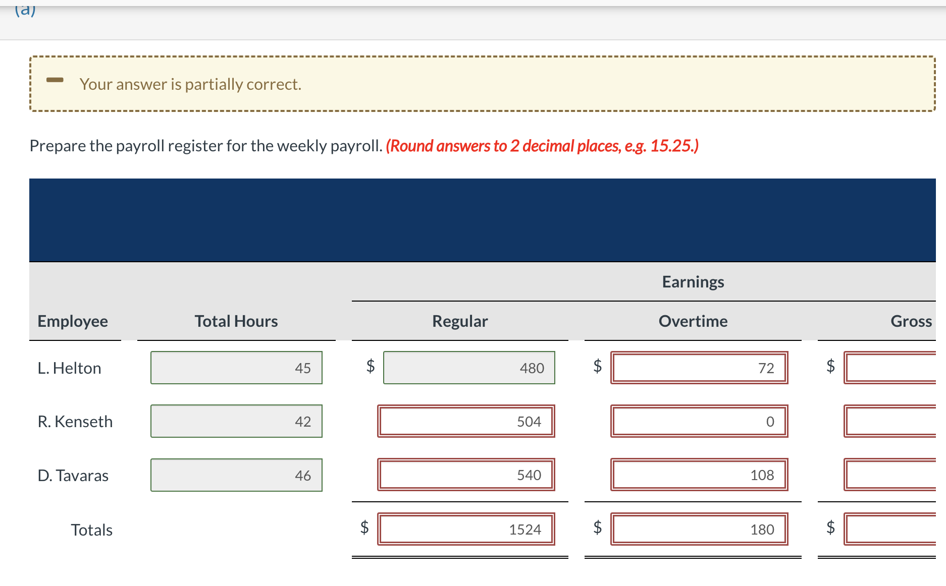 the weekly payroll ending January 31. Employees are paid 1.50 times the