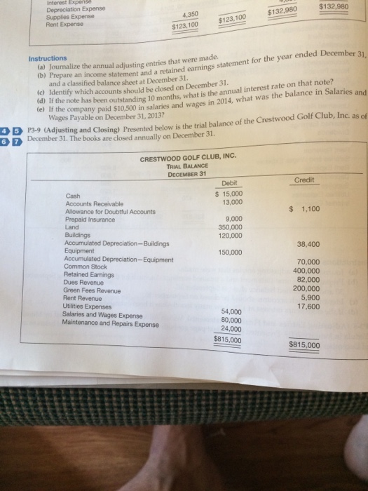  this problem, 3-9. I just want to make sure I have