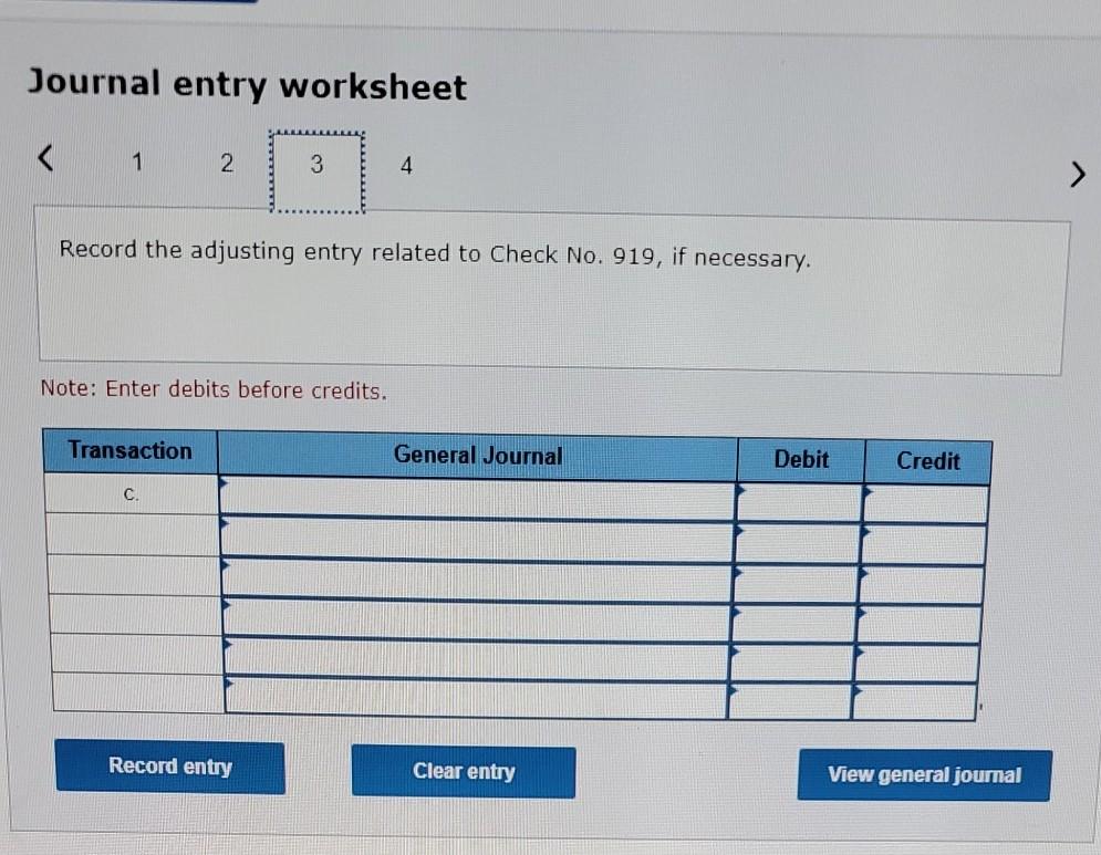 displayed below.) Del Gato Clinic's cash account shows a $15,593 debit balance