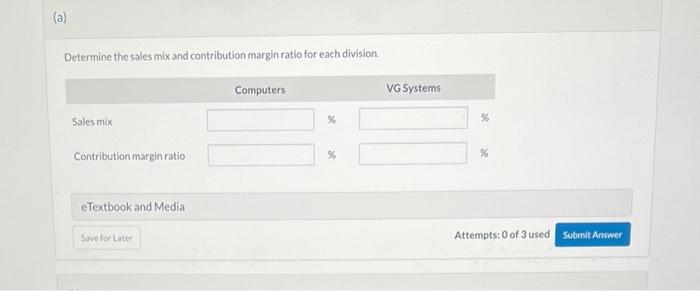 video game systems. The business is divided into two divisions along product