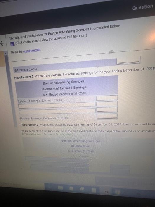 trial balance). Read the Eavirement Requirement 1. Prepare the income statement for