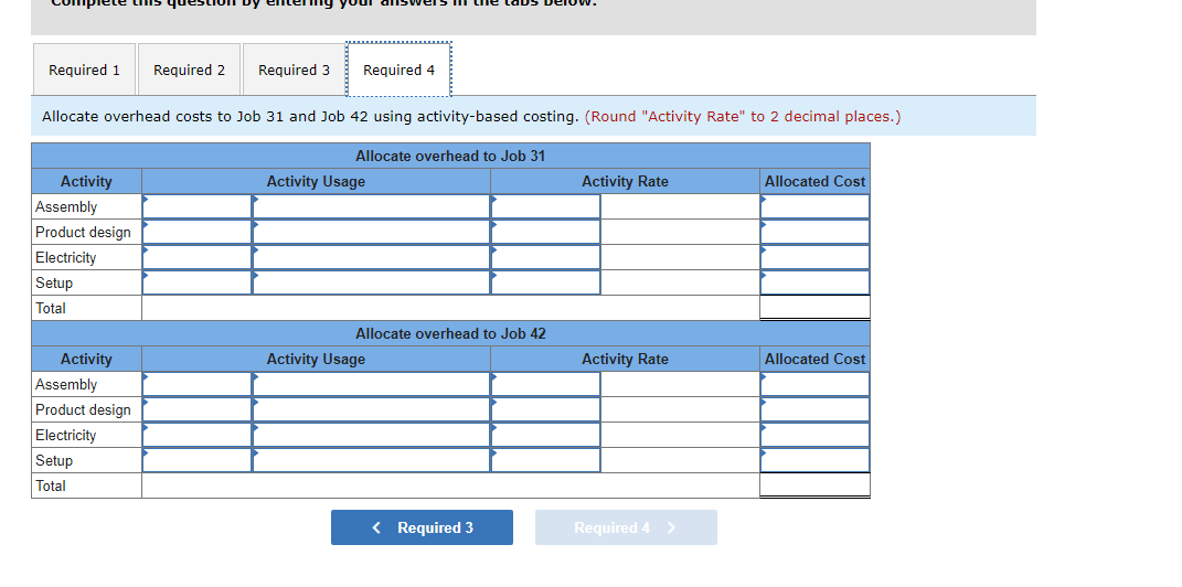 Allocate overhead cost to each job using the single plantwide overhead rate