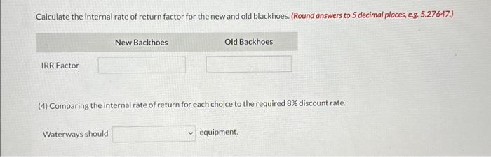comfort features for the operators, and have 1 -year maintenance agreements to