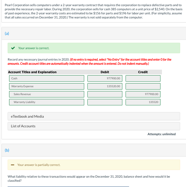  please answer section B and c if you can Pearl Corporation