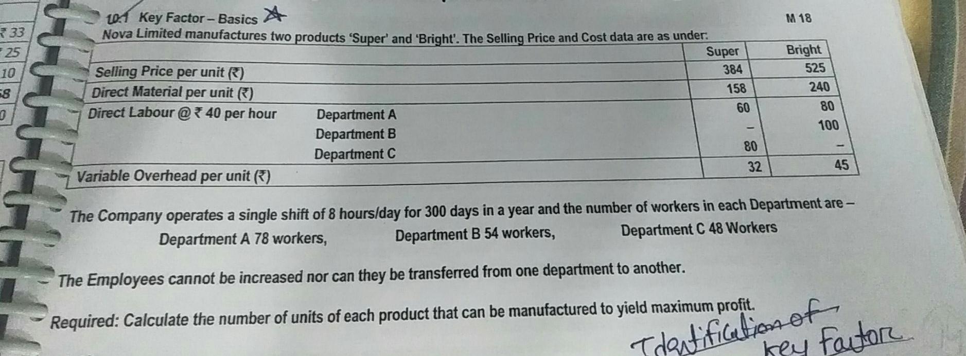 - Accepting Incremental Offer - Evaluation of Alternatives N 98, M 00