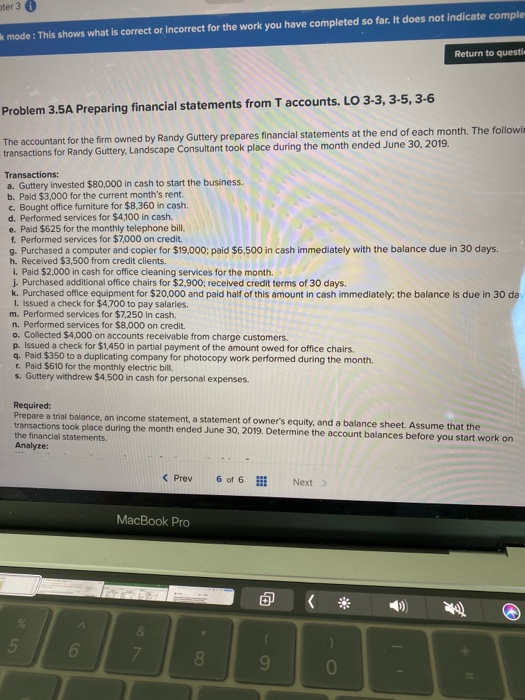  ter 3 k mode : This shows what is correct or