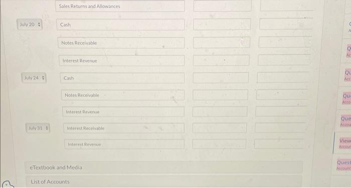 entries to accrue for interest except at its year-end. On June 30
