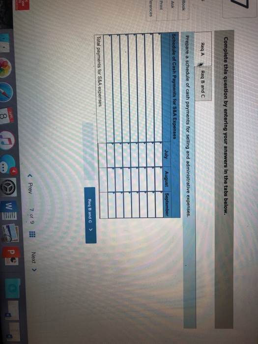 payments for selling and administrative expenses LO 7-4 Benson is a retail