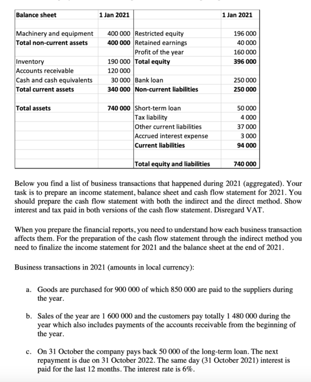 I need help with this accounting assignment. Please see instructions and show/explain