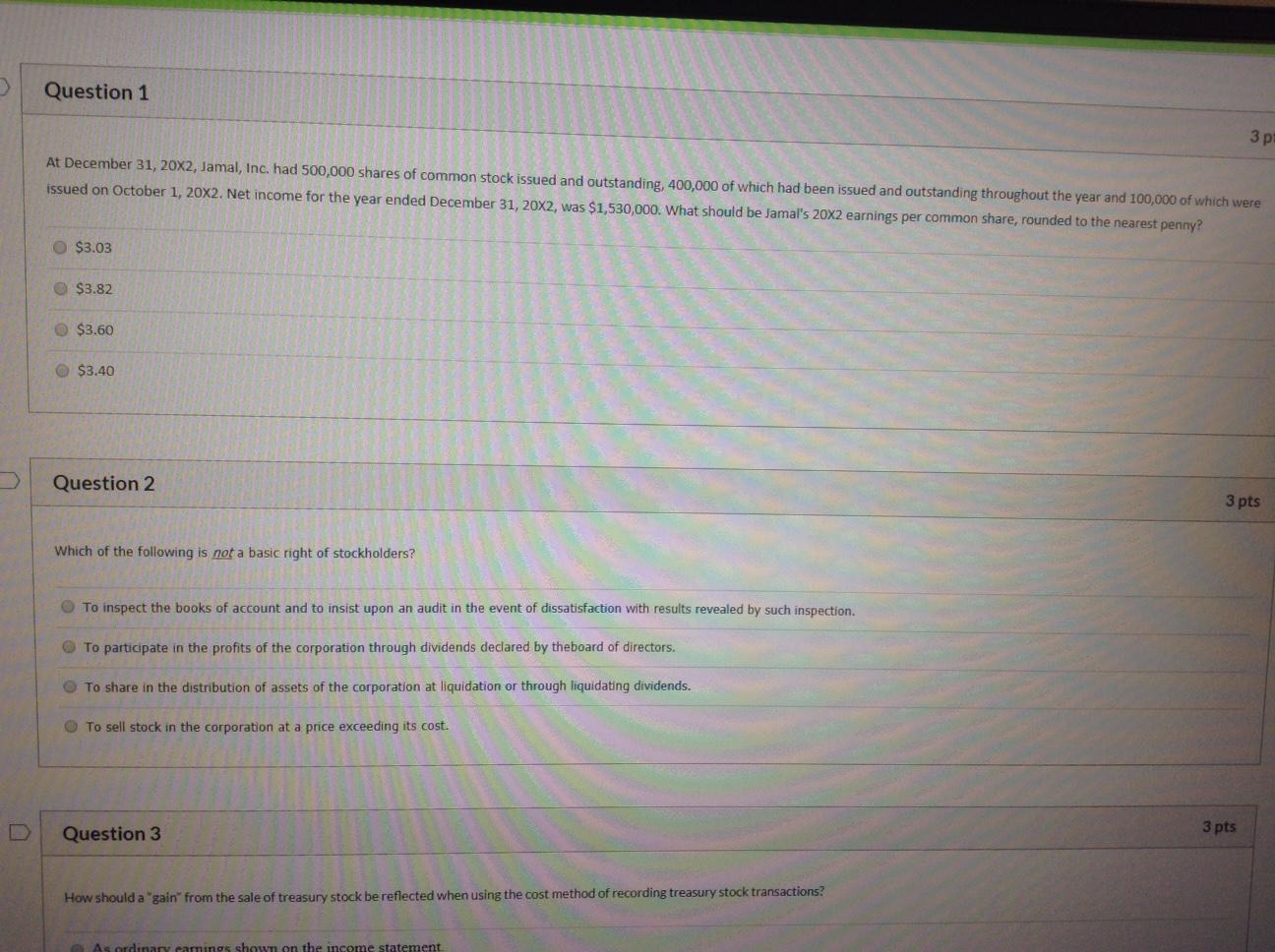 Please answer question 2 Question 1 3 p At December 31, 20X2,