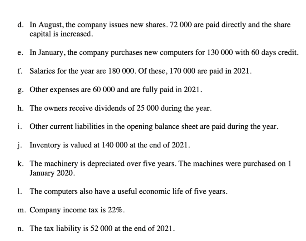 all transactions!!! Please. Thanks a lot. Below you find a list of