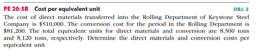 of direct materials transferred into the Bottling Department of Rocky Springs Beverage