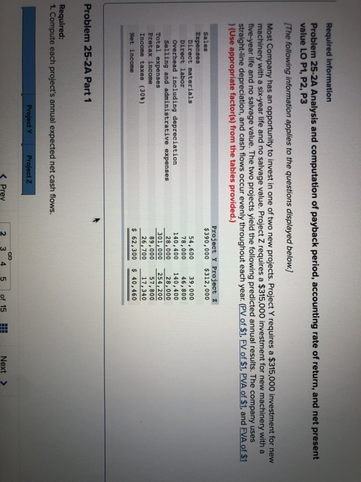 solve all the parts. Required information Problem 25-2A Analysis and computation
