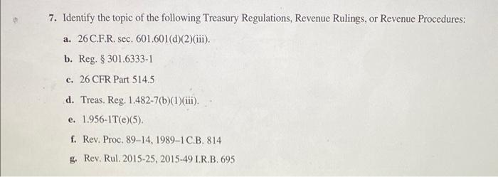 plz explain answer and what website answer was found on 7. Identify