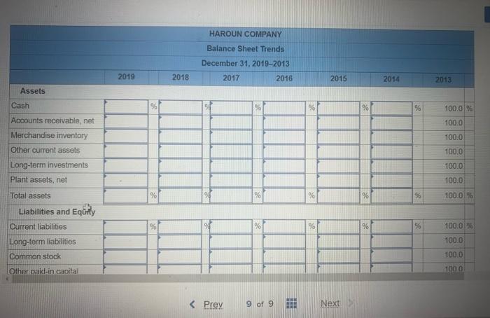 Income Statements For Years Ended December 31, 2019-2013 2019 2018 2017 2016