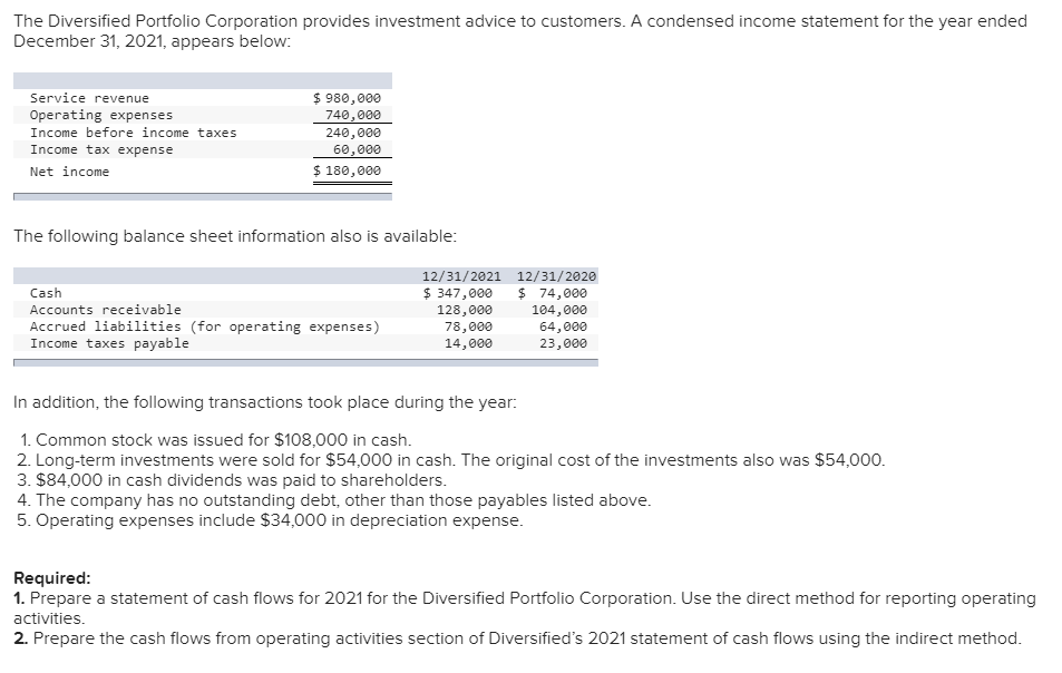 PLEASE GIVE SOLUTION IN SAME FORMAT & SAME WORDING AS IS LISTED