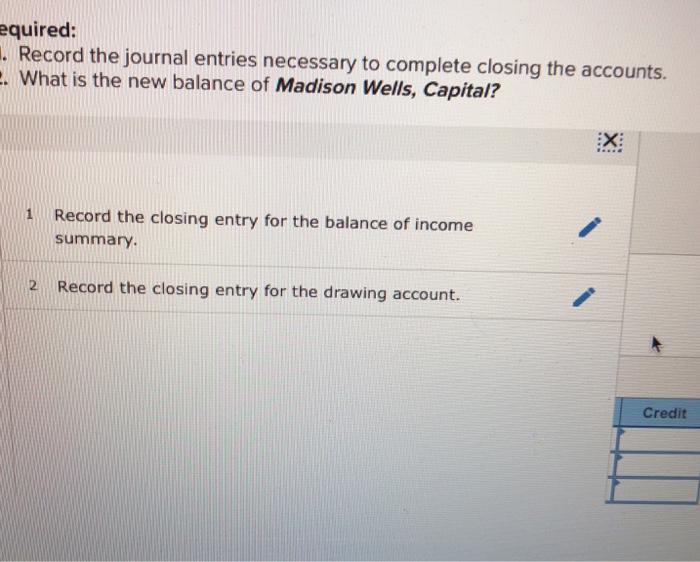 Summary account of Madison Company has a debit balance of $111,000 after