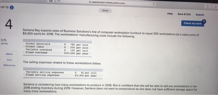  HP 19 6 Saved Help Save &Exit Submit Check my work