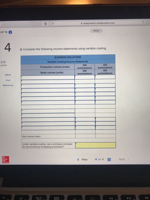 furniture to equal 300 workstations (at a sales price of $3,400 each)