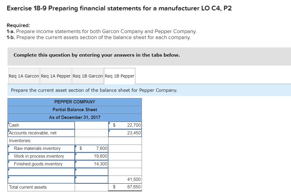 below [The following information applies to the questions displayed below.] The following