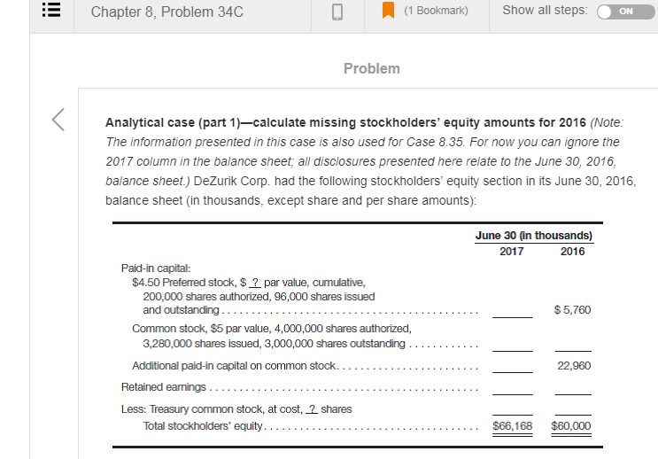  Hello, Can anyone walk through the problem in the textbook Accounting