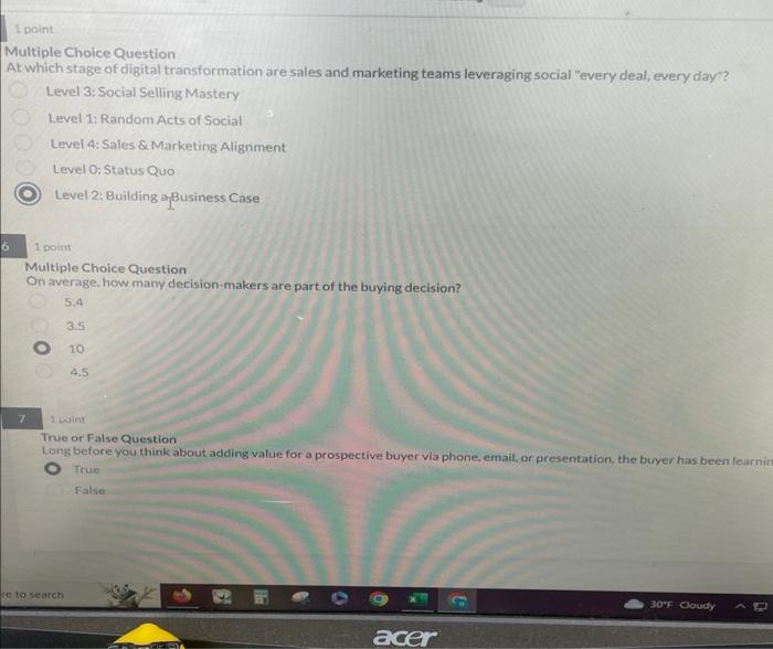 help asap i have 2 min Ittiple Choice Question thich stage of