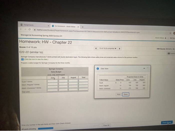  Assignments C Do Homework Abdul Abbas + mathal.com/StudentPlayer Homework homework-5573062016 -