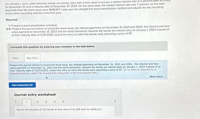 December 31, 2023. Note: Enter debits before credits. Prepare the joumal entries