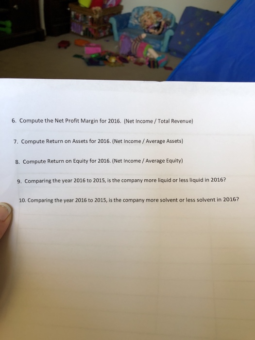 Revenue Purchase Returns & Allowances Accounts Payable Interest Payable (Current) Estimated Warranty