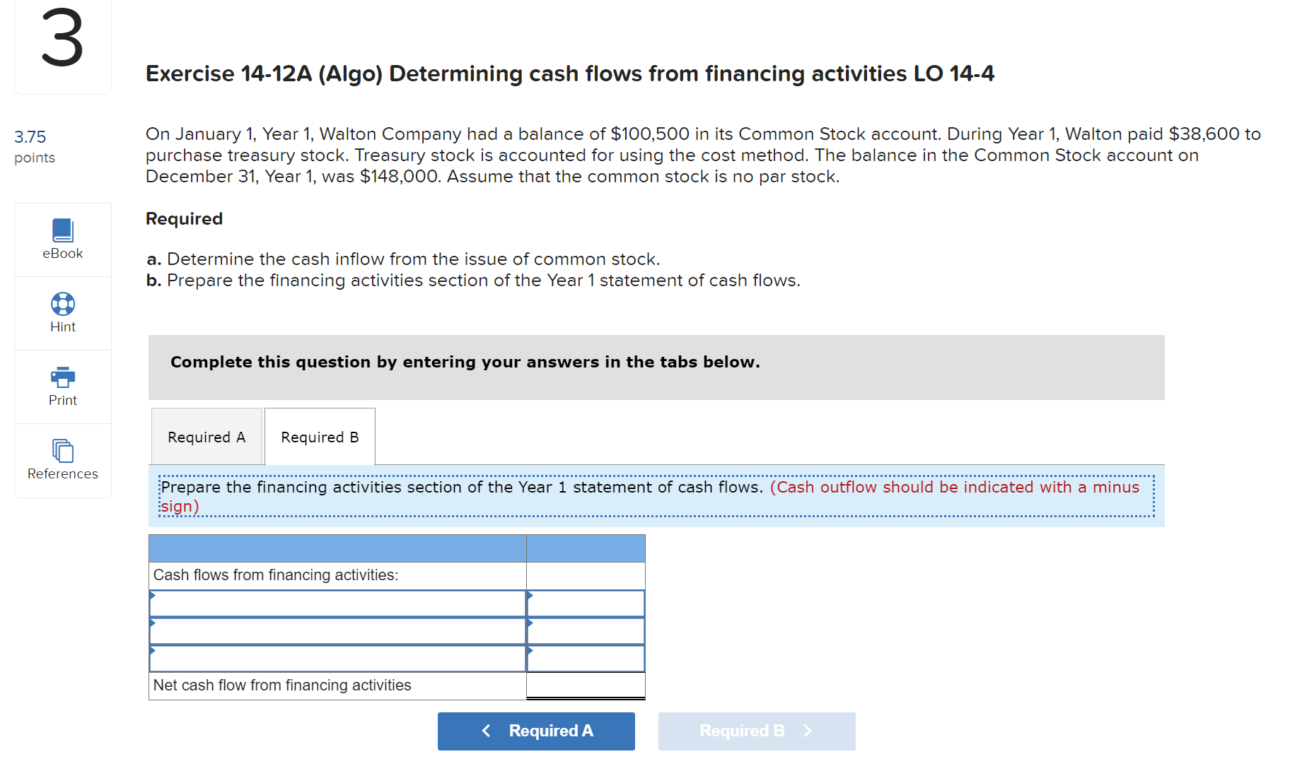 14-4 3.75 points On January 1, Year 1, Walton Company had a