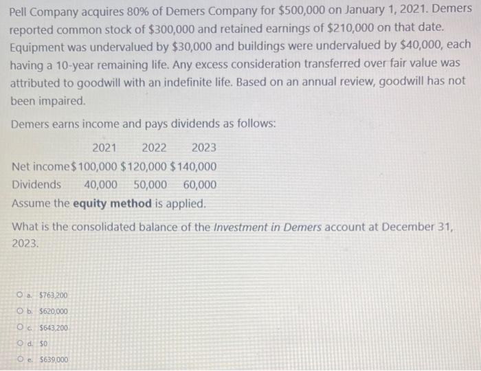  PLEASE ANSWER QUESTION COREECTLY AND SHOW ALL WORK!!! THANKS Pell Company