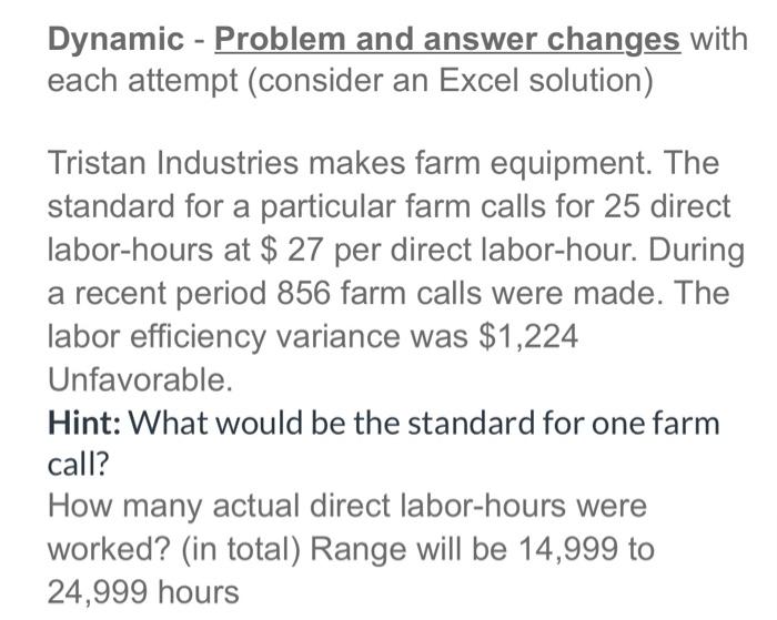 Excel solution) Webb Corporation has a standard costing system. The following data