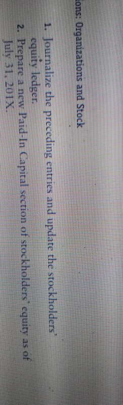 Paid-In Capital section of stockholders' equity for the Gracie Corporation on June