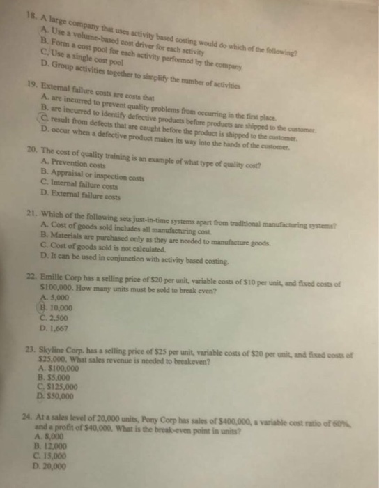 Please answer as much as possible and as fast as possible. Thank