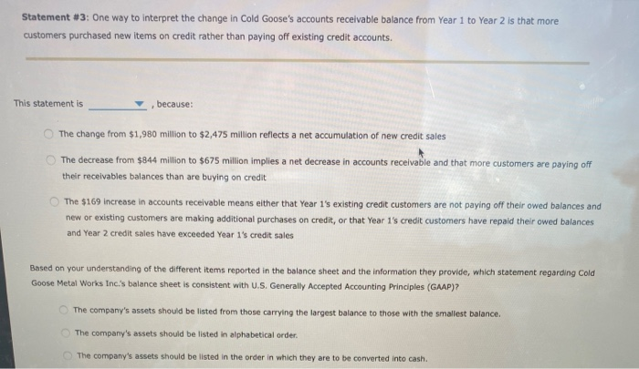 options. Were you talking about a particular question? Cold Goose Metal Works