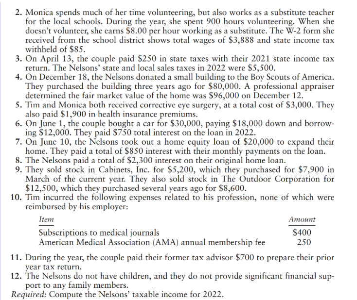 return, and are your newest tax clients. They provide you with the
