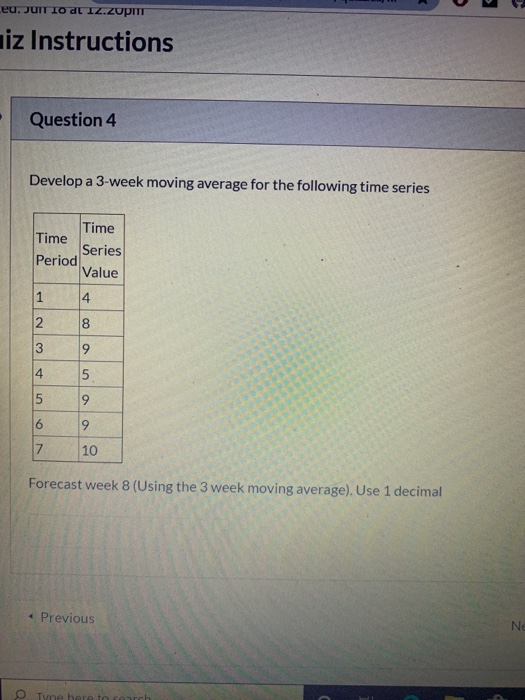  eu. JUIT 10 L IZZUPIT iz Instructions Question 4 Develop a