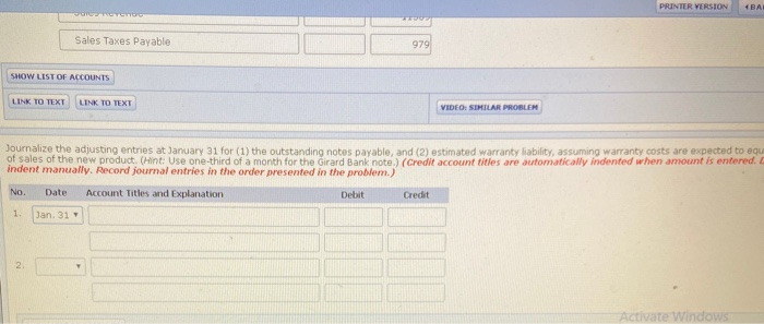of Accardo Company contains the following liability accounts Accounts Payable $53,500 Sales